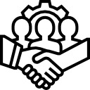Icône de l'esprit d'équipe